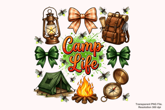 Camp Life PNG: Your Go-To for Outdoor Designs