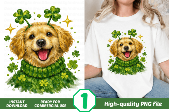Clever Dog St Patrick Day Designs