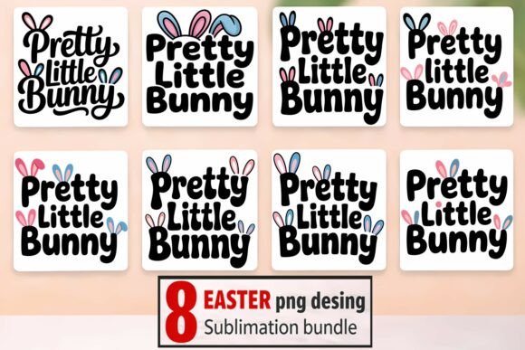 Elevate Your Easter Crafts with the Pretty Little Bunny PNG Bundle