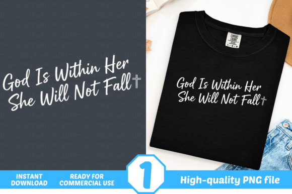 Empowering Faith in Design: The Enduring Impact of God Is Within Her She Will Not Fall