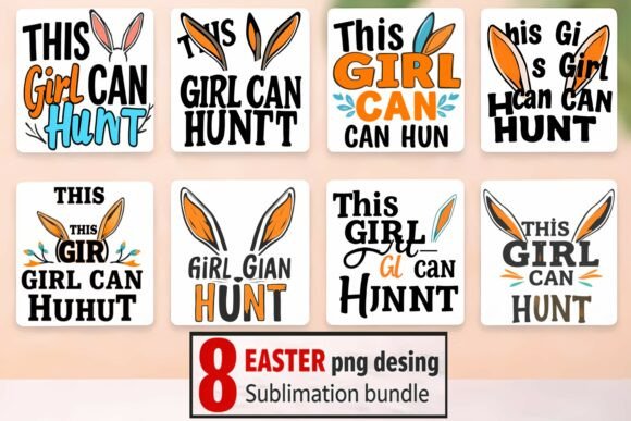 Evaluating the 8 Easter PNG Sublimation Bundle – Bunny for Seasonal Crafting Projects