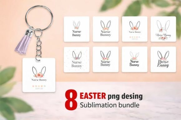 Evaluating the 8 Easter PNG Sublimation Bundle for Nurse-Themed Projects