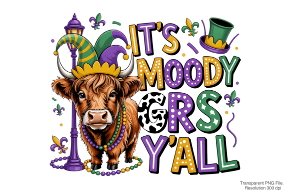 Evaluating the Moody Gras Cow PNG for Mardi Gras Design Projects: A Practical Guide
