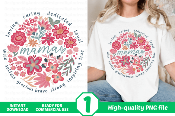 Mama, Mama Loving PNG: Perfect for Sublimation