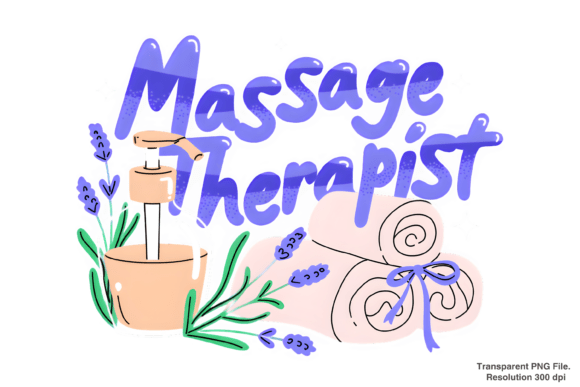 Spa Relaxation PNG for Massage Therapists