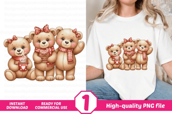Unlocking Creativity with the Three Little Bear Sublimation Design